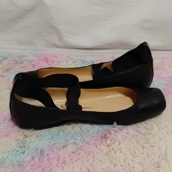 NWOT Jessica Simpson Madeleigh Ballet Black Flats W Classic Design #46 CRATE - Picture 7 of 10